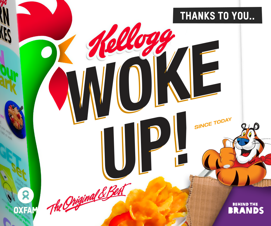 Kellogg woke up!